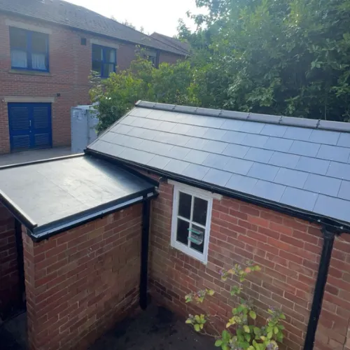 Gold Zone Roofing project